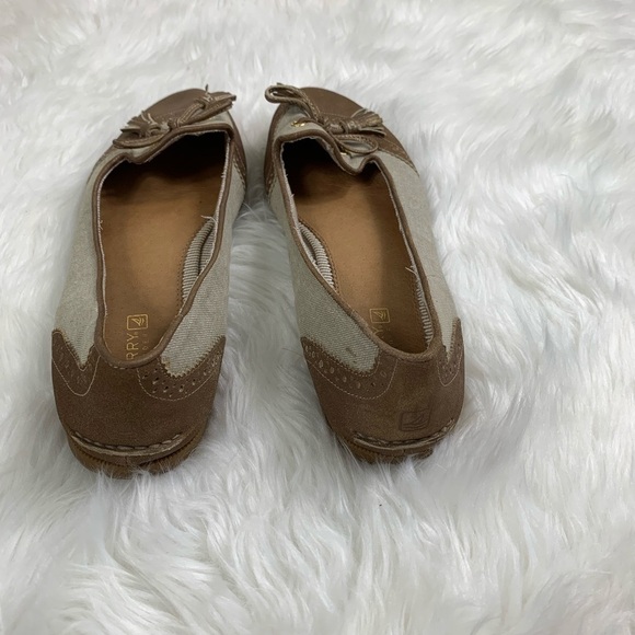 Sperry‎ Harper Linen Bronze Shoes – Size 9 - Picture 5 of 6